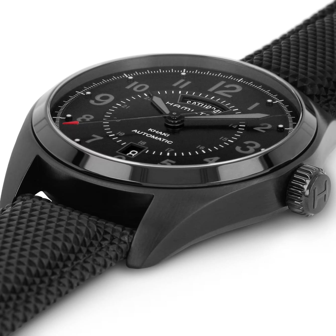 Hamilton H70695735 Khaki Field Day Date Auto 42mm