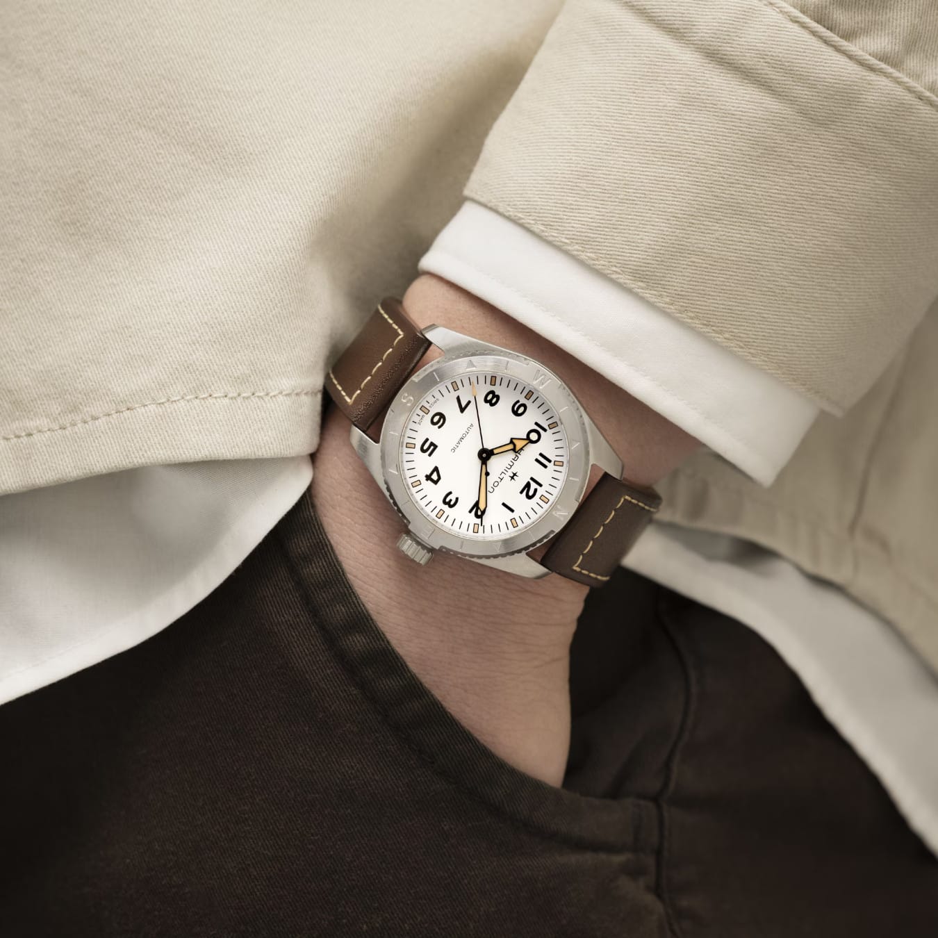 Hamilton H70315510 Khaki Field Expedition Auto 41mm