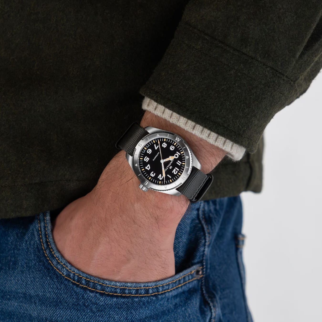 Hamilton H70225930 Khaki Field Expedition Auto 37mm