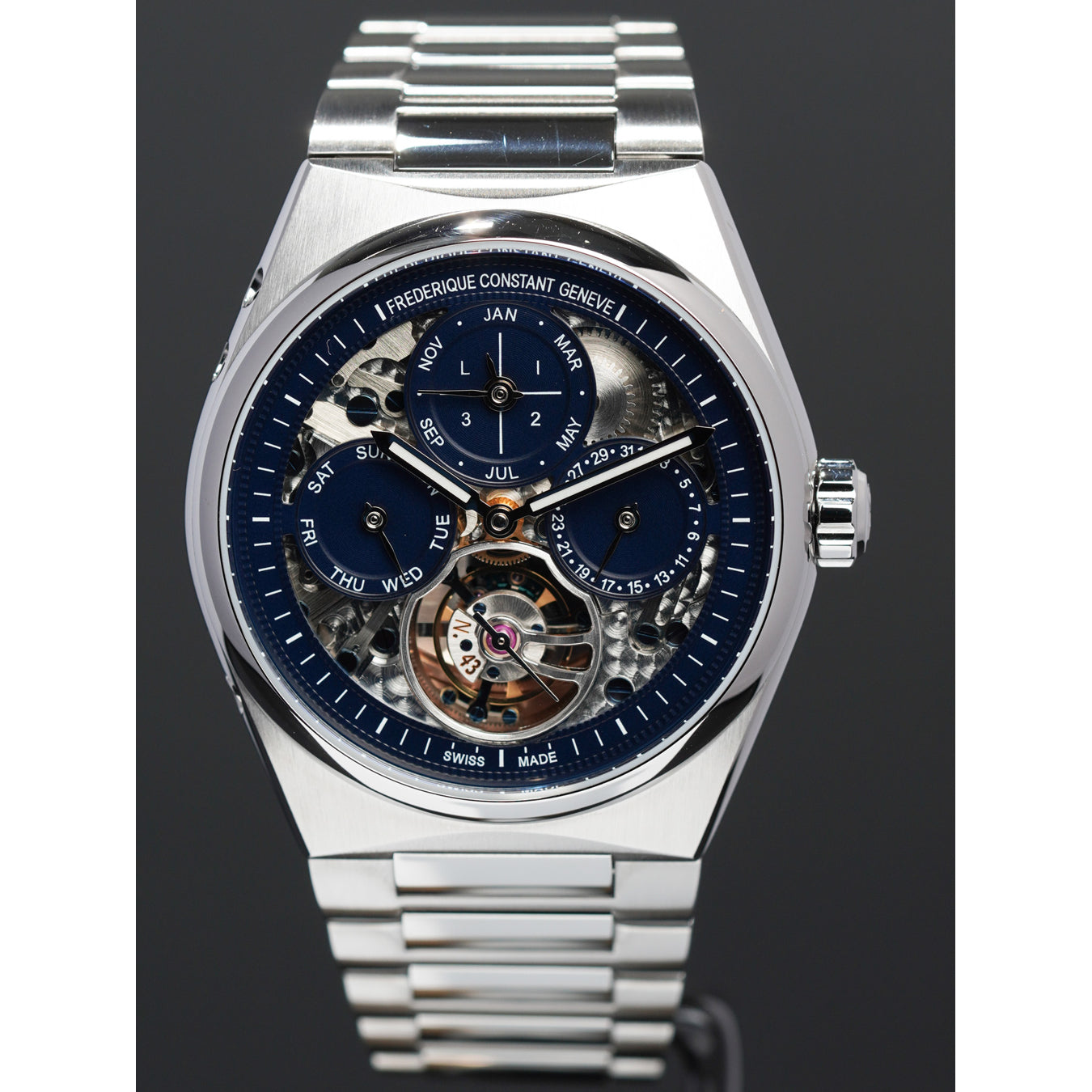 Frederique Constant FC-975N4NH6B Highlife Tourbillon Perpetual Calendar Manufacture