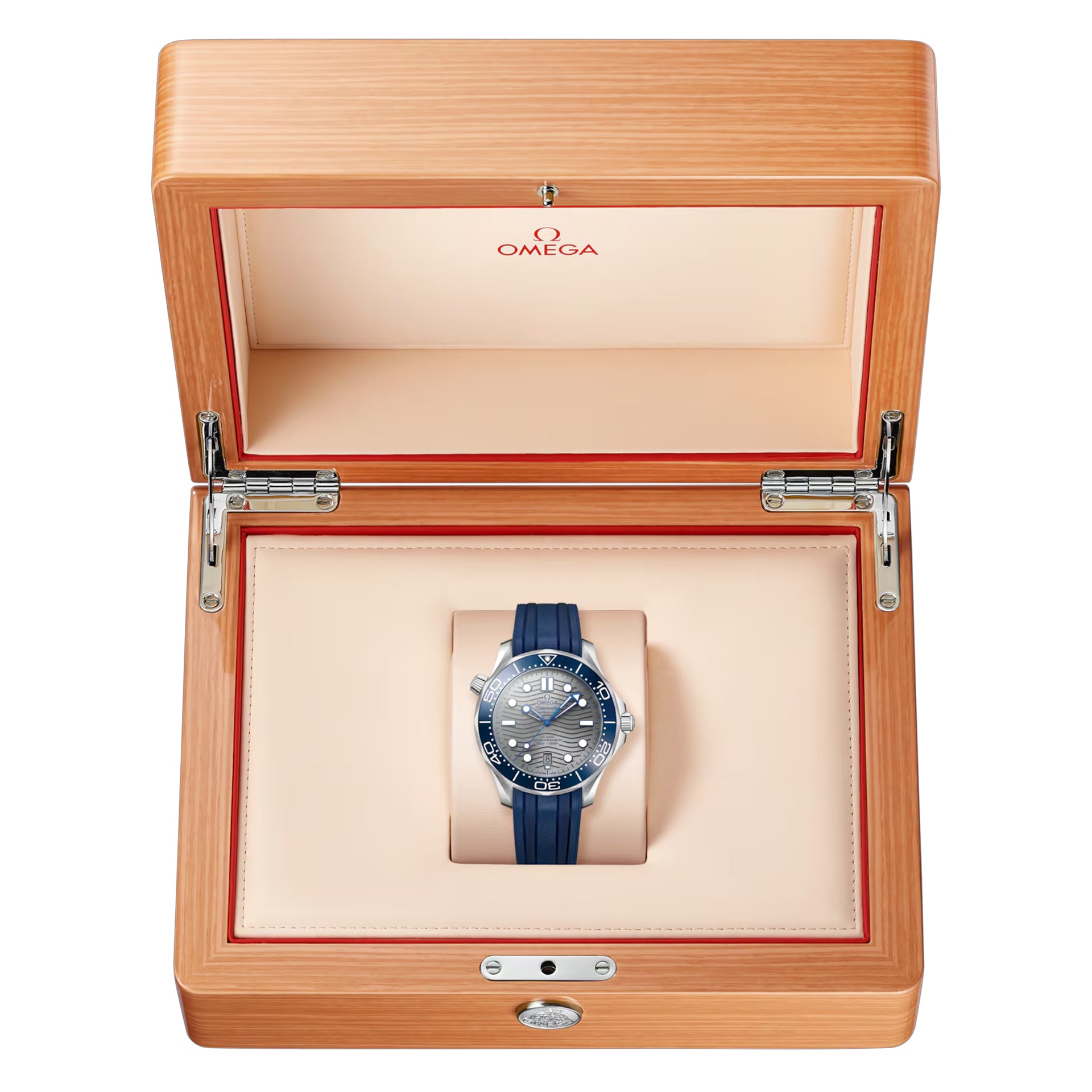 Omega Seamaster Diver 300M Co-Axial Master Chronometer on Strap