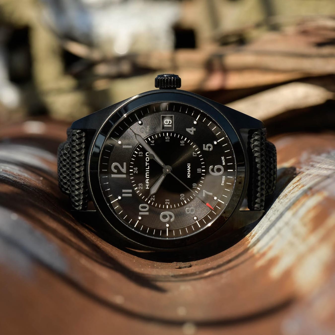 Hamilton H68401735 Khaki Field Quartz 40mm