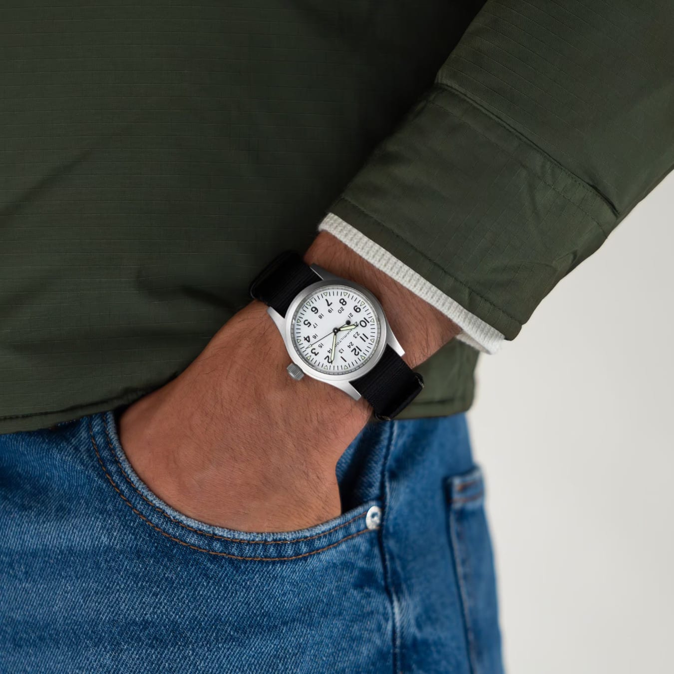 Hamilton H69439910 Khaki Field Mechanical 38mm