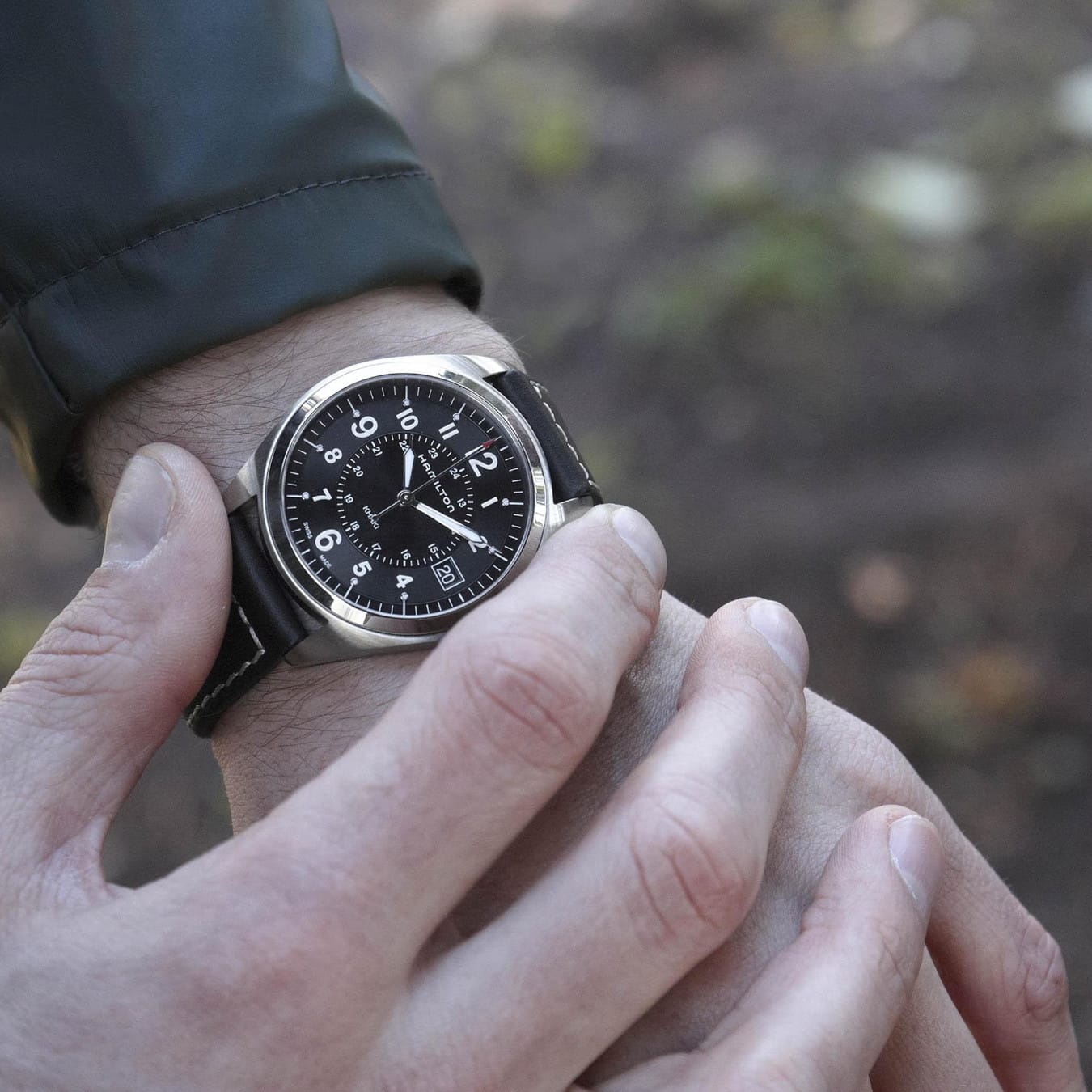 Hamilton H68551733 Khaki Field Quartz 40mm