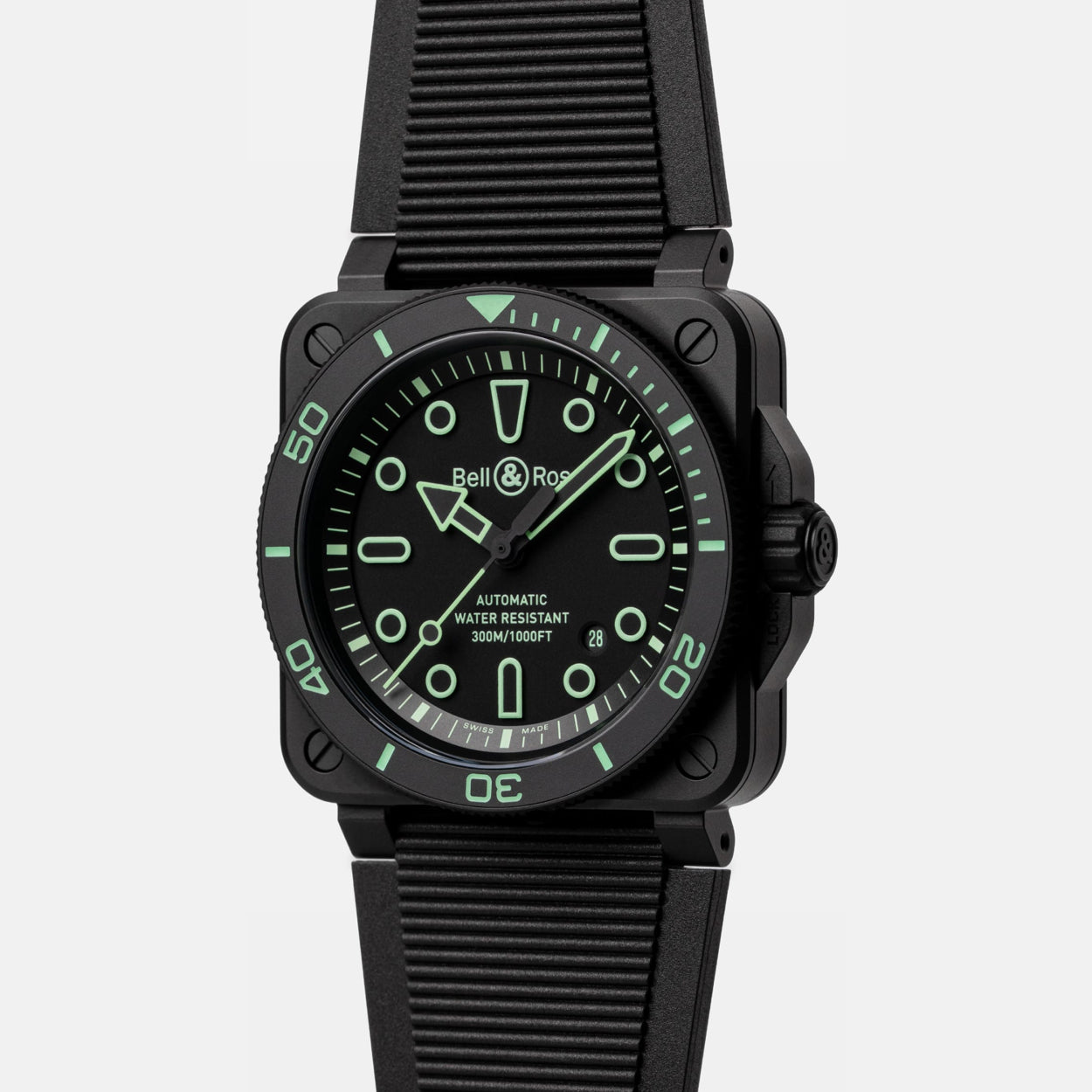 Bell & Ross BR03A-D-OL-CE/SRB Diver Outline Ceramic