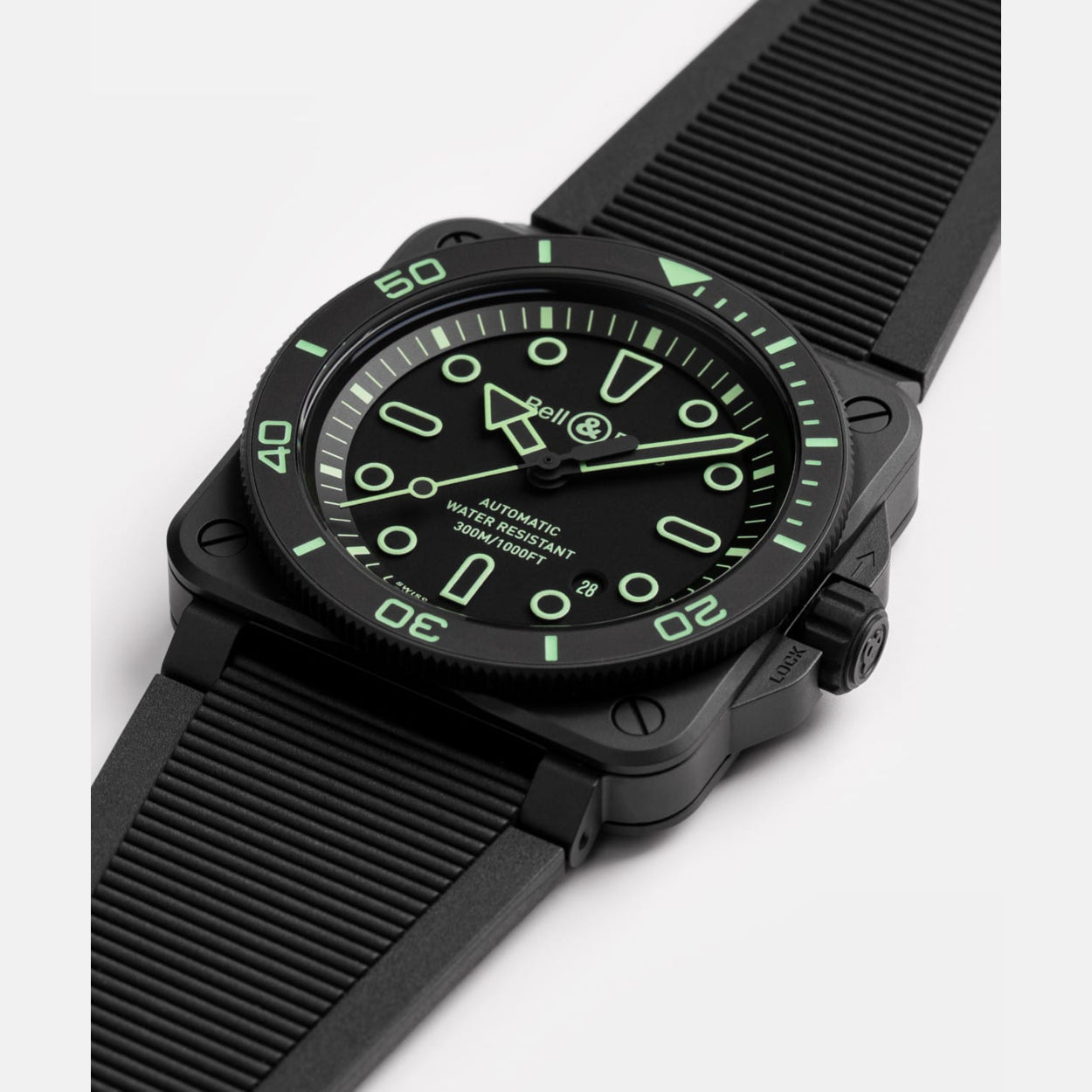 Bell & Ross BR03A-D-OL-CE/SRB Diver Outline Ceramic