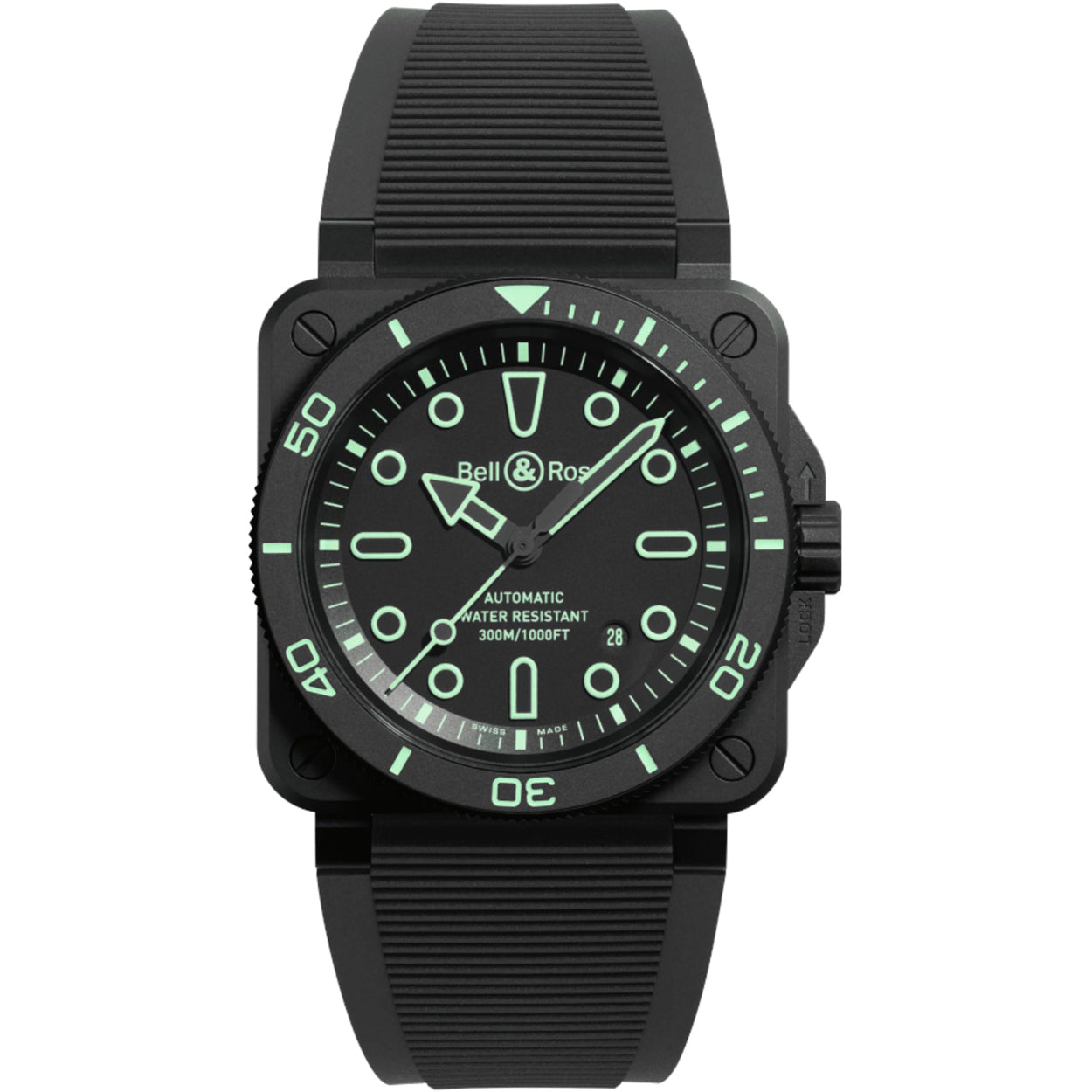 Bell & Ross BR03A-D-OL-CE/SRB Diver Outline Ceramic