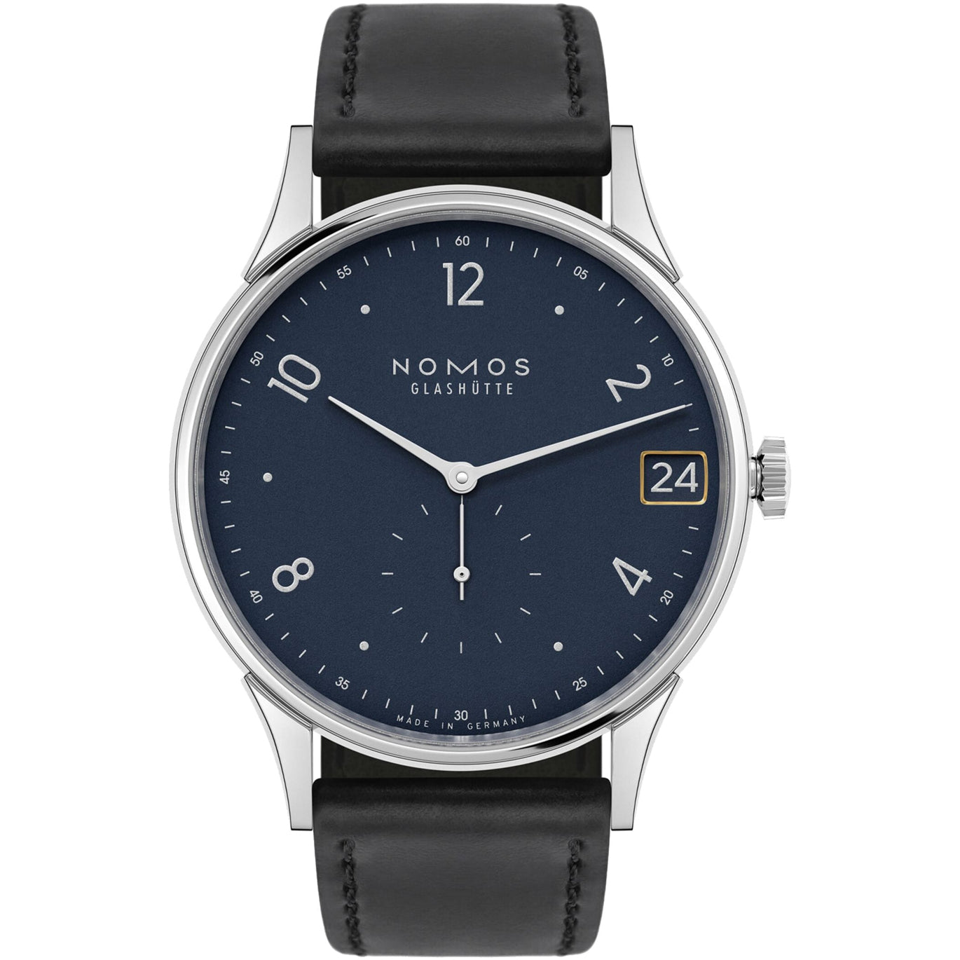 NOMOS Glashütte Minimatik 39 Date Blue 1252