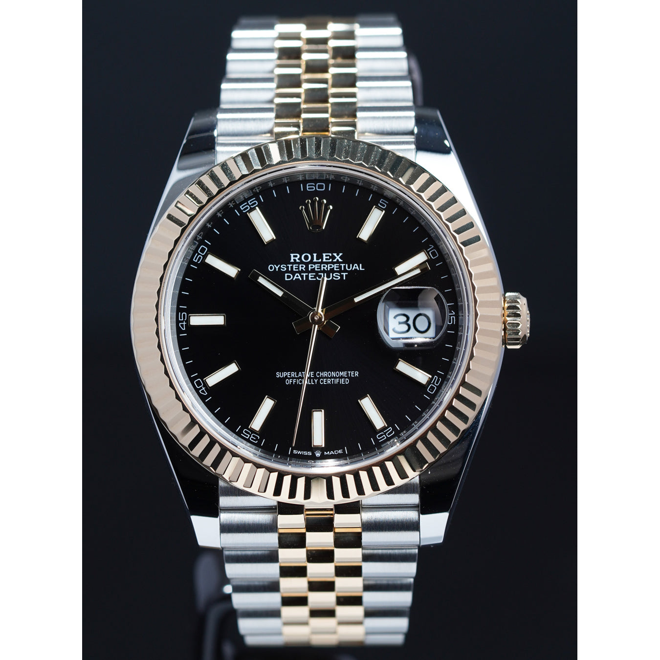 Rolex 126333-0014 Datejust 41mm Black Jubilee