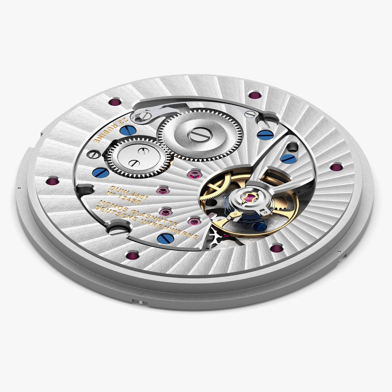 NOMOS Glashütte Minimatik 39 Date Blue 1252