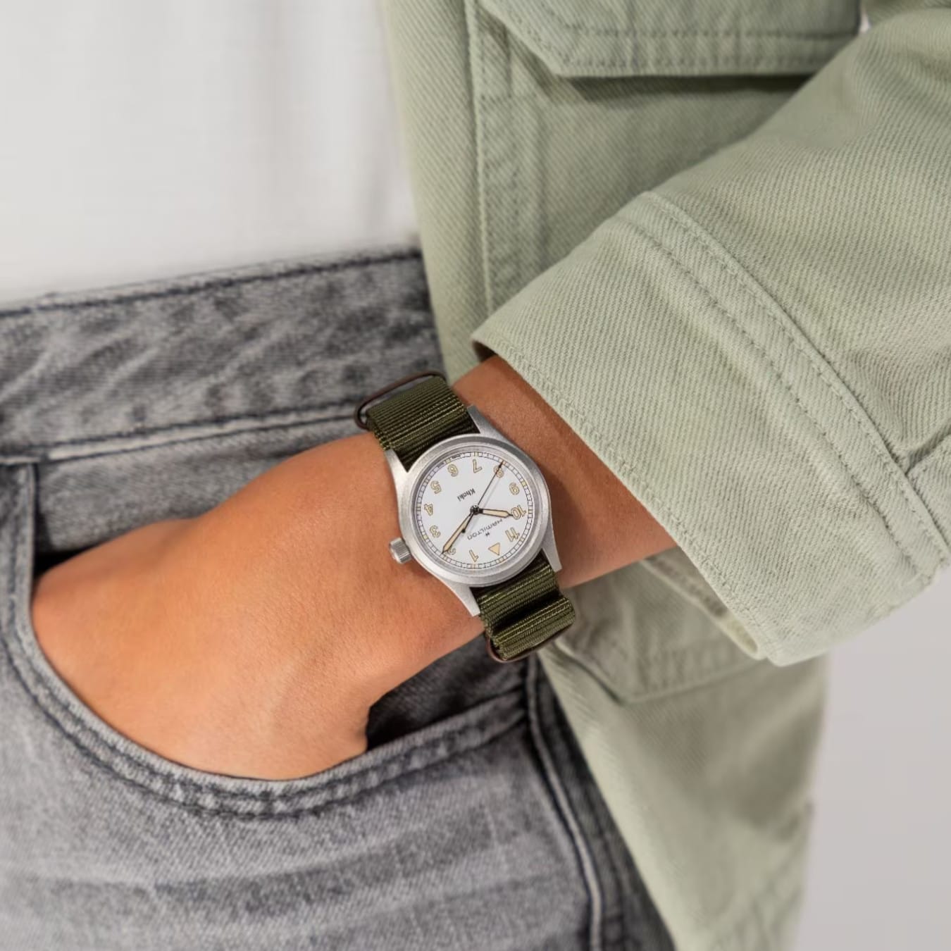 Hamilton H69301910 Khaki Field Quartz 33mm