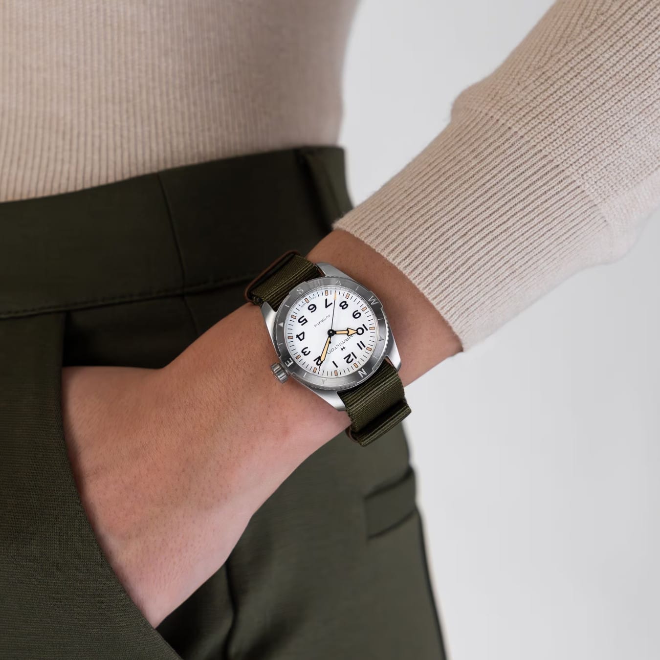 Hamilton H70225910 Khaki Field Expedition Auto 37mm