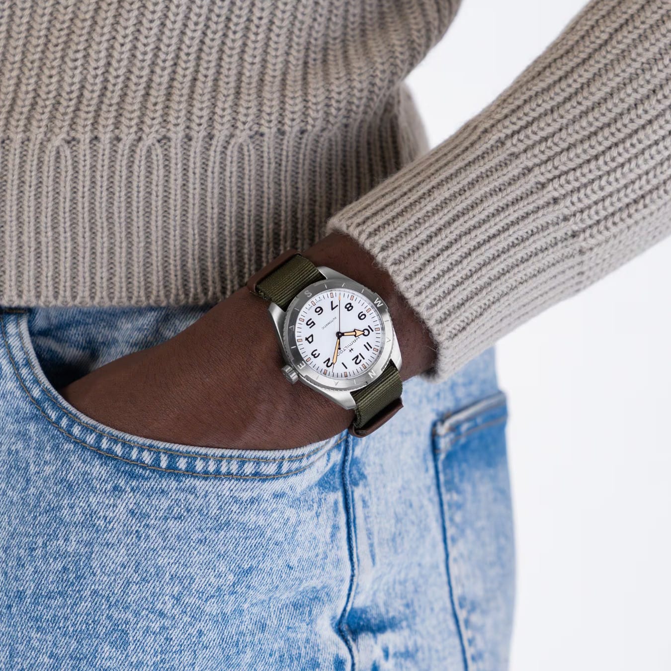 Hamilton H70315910 Khaki Field Expedition Auto 41mm