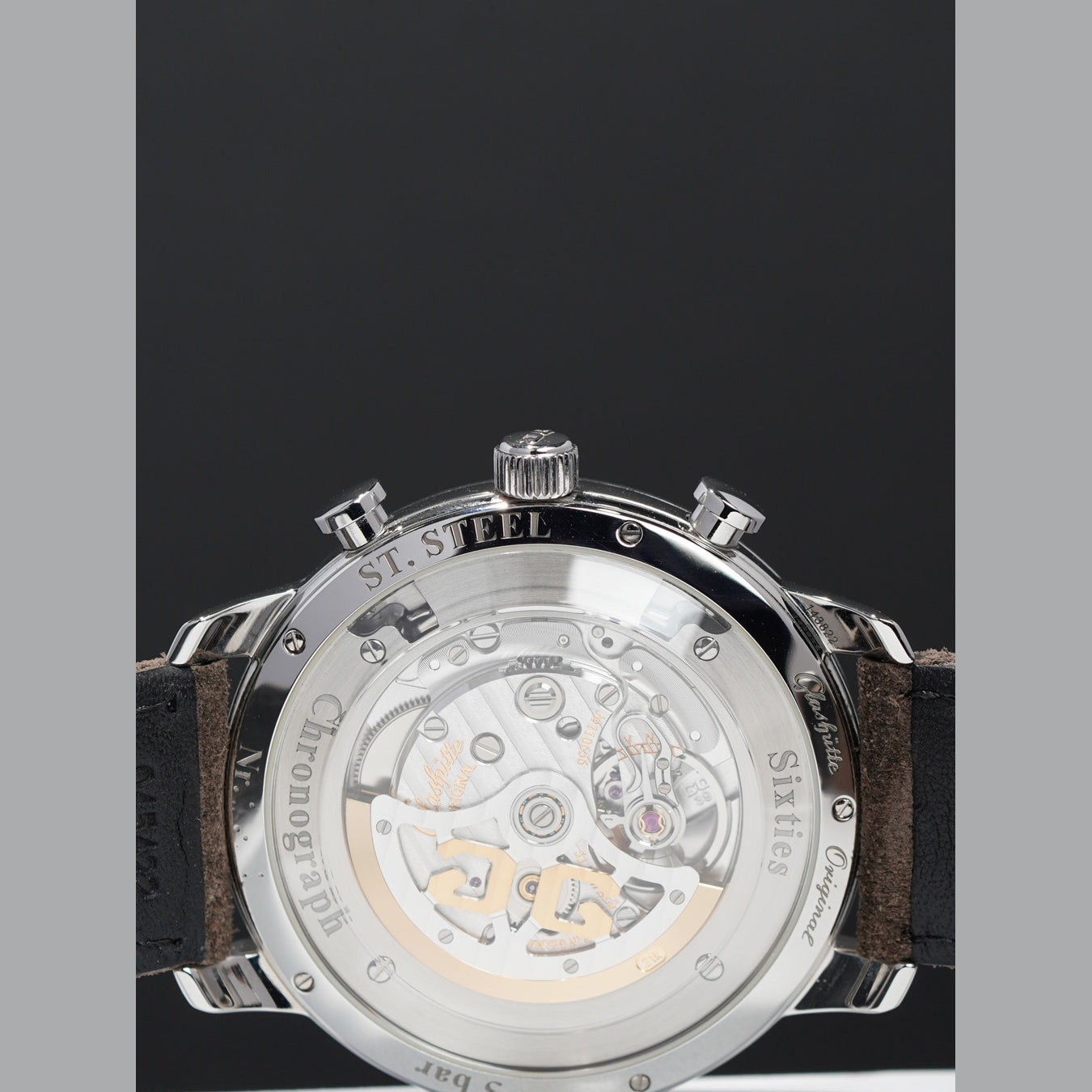 Glashütte Original 1-39-34-04-22-04 Sixties Chronograph Glacier Blue