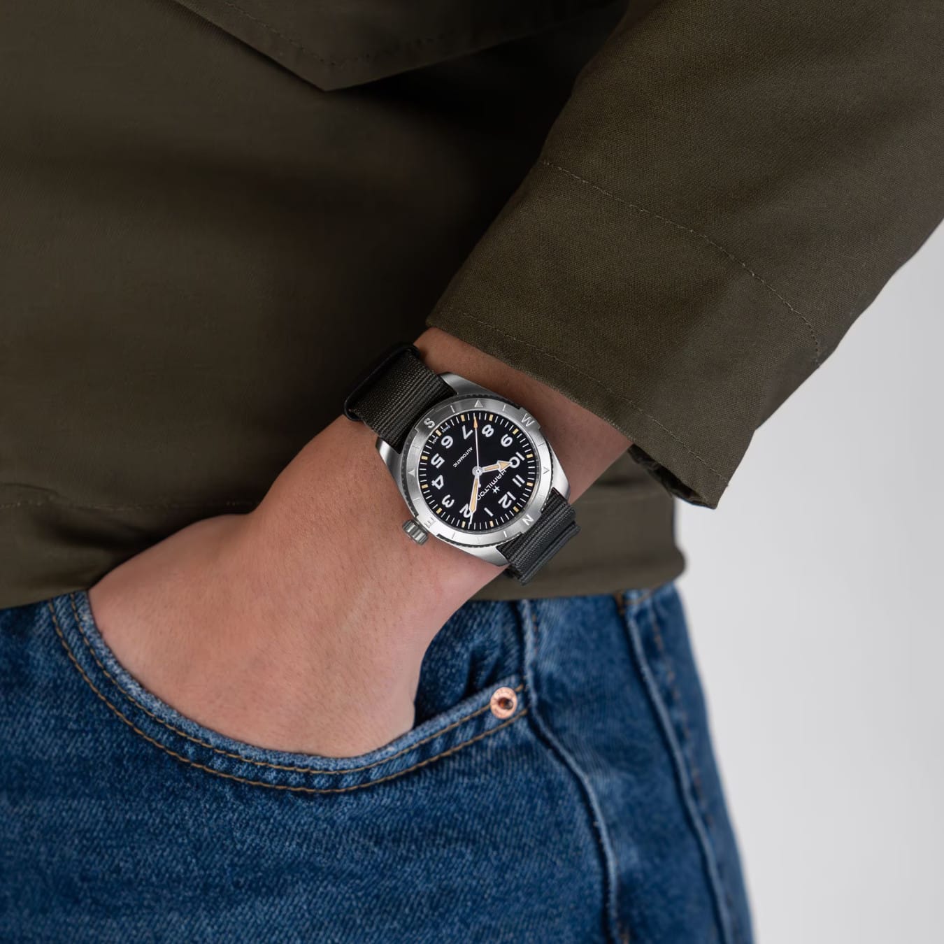 Hamilton H70315930 Khaki Field Expedition Auto 41mm