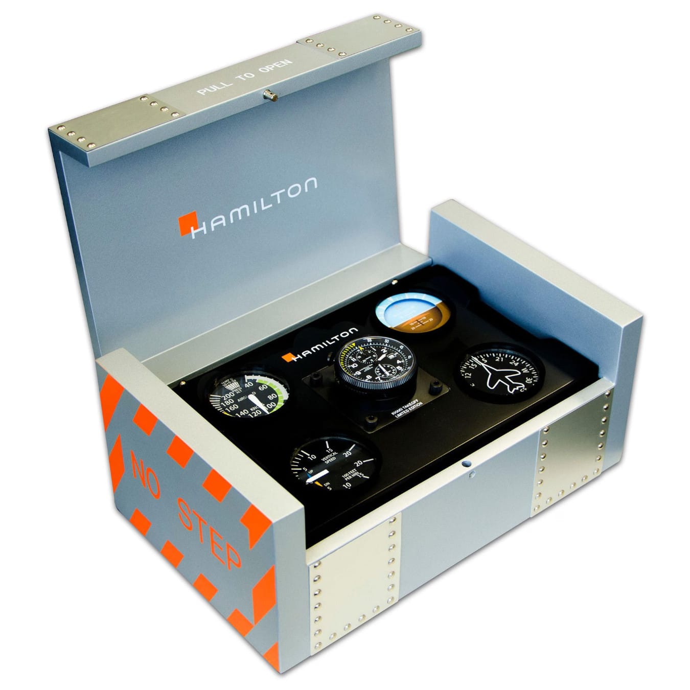 Hamilton H76786733 Khaki Aviation Takeoff Auto Chrono 46mm