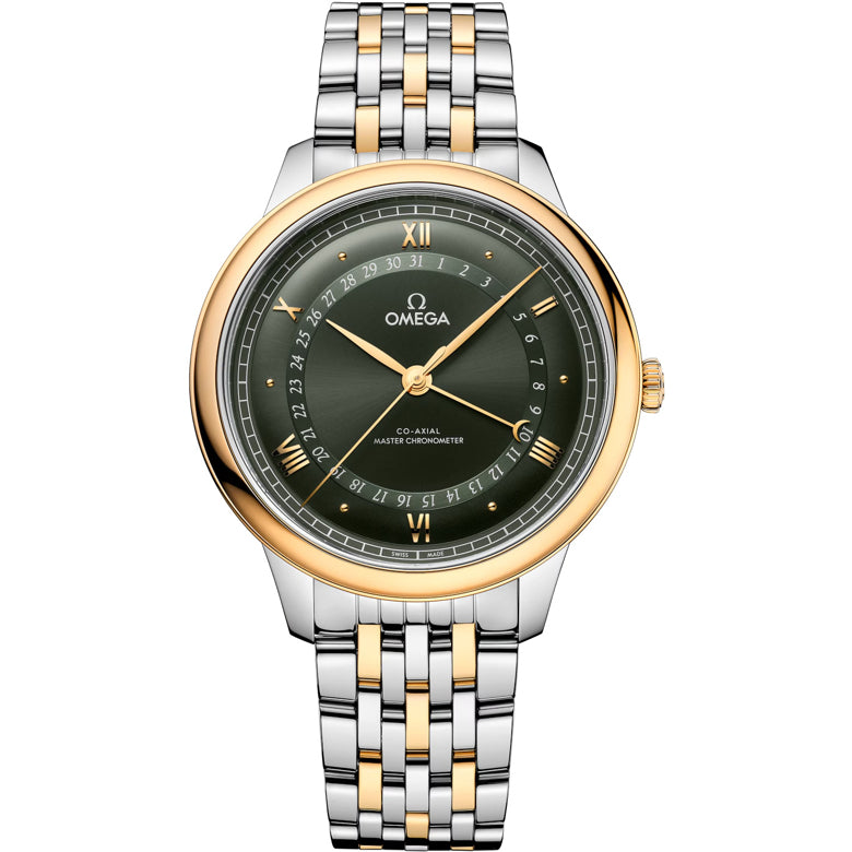 Omega 434.20.42.22.10.001 De Ville Prestige 42mm Steel and Yellow Gold on Bracelet