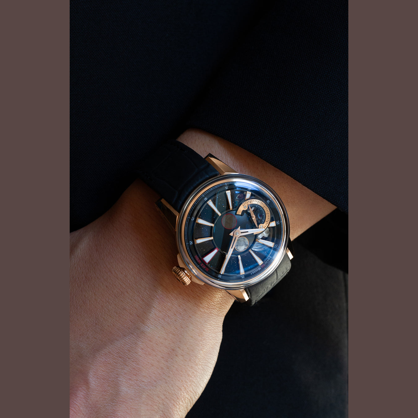 Louis Moinet LM-110.50.55 Black Moon