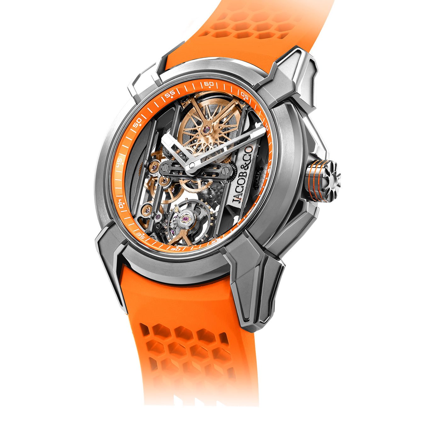 Jacob & Co. EX110.20.AO.AA.ABRUA Epic X Skeleton Orange