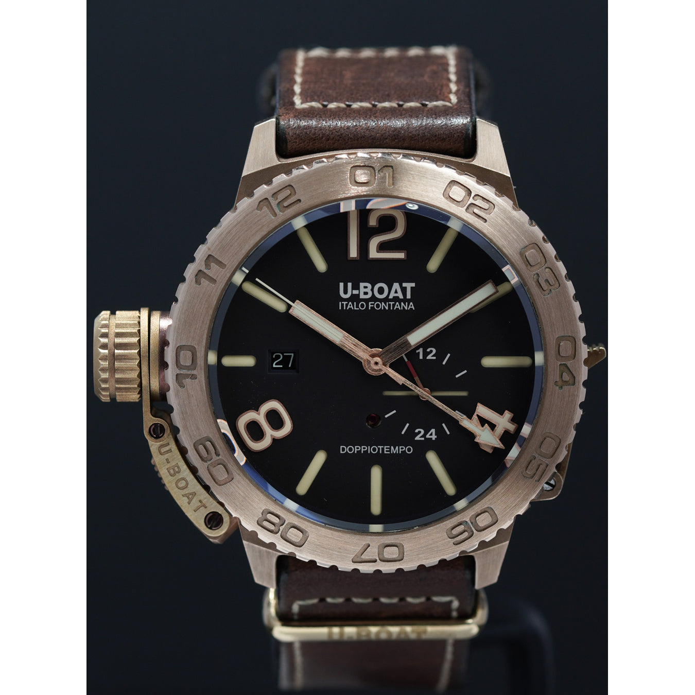 U-Boat 9008 Doppiotempo Bronzo 46mm