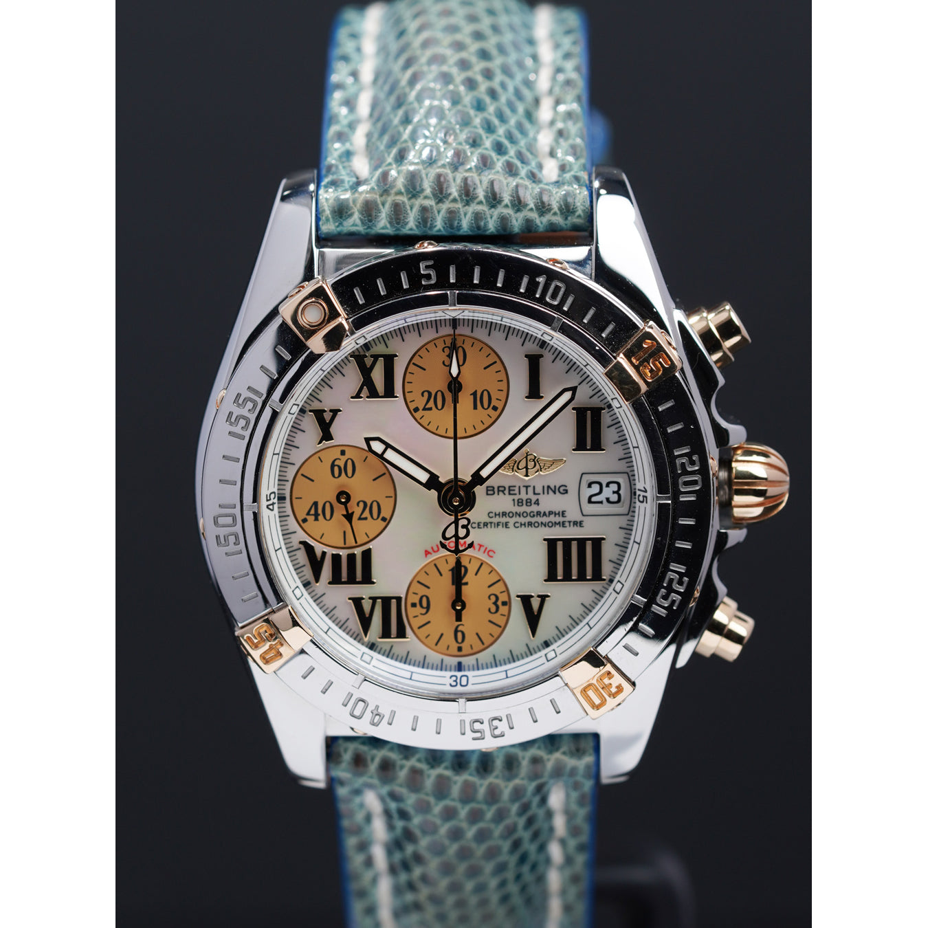 Breitling A13358 Chrono Cockpit Mother of Pearl Dial