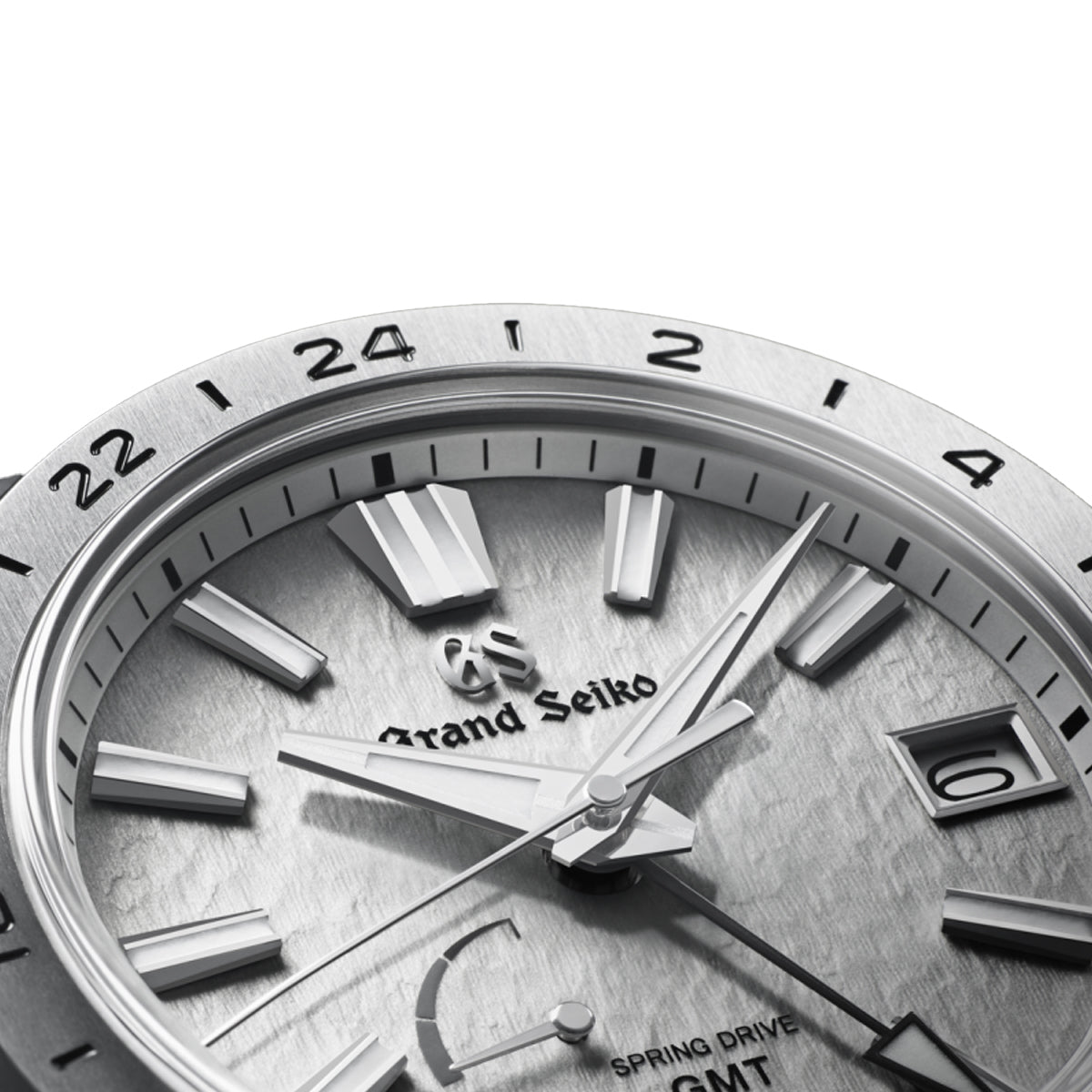 Grand Seiko SBGE285 Mistflake Spring Drive GMT Titanium