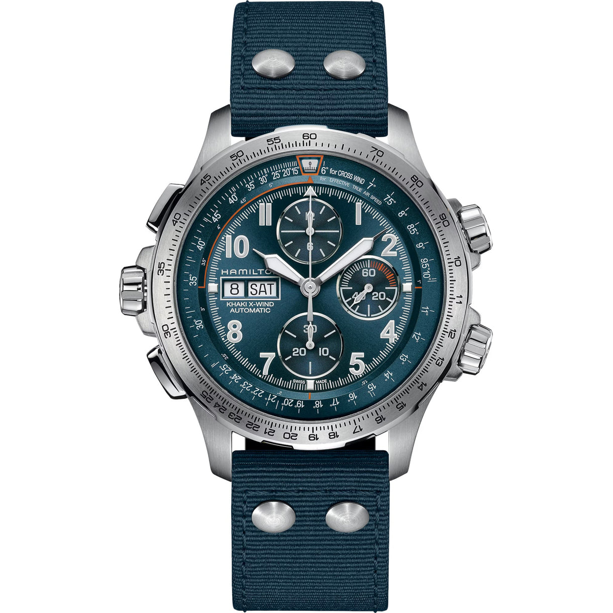 Hamilton H77906940 Khaki Aviation X-Wind Auto Chrono 45mm