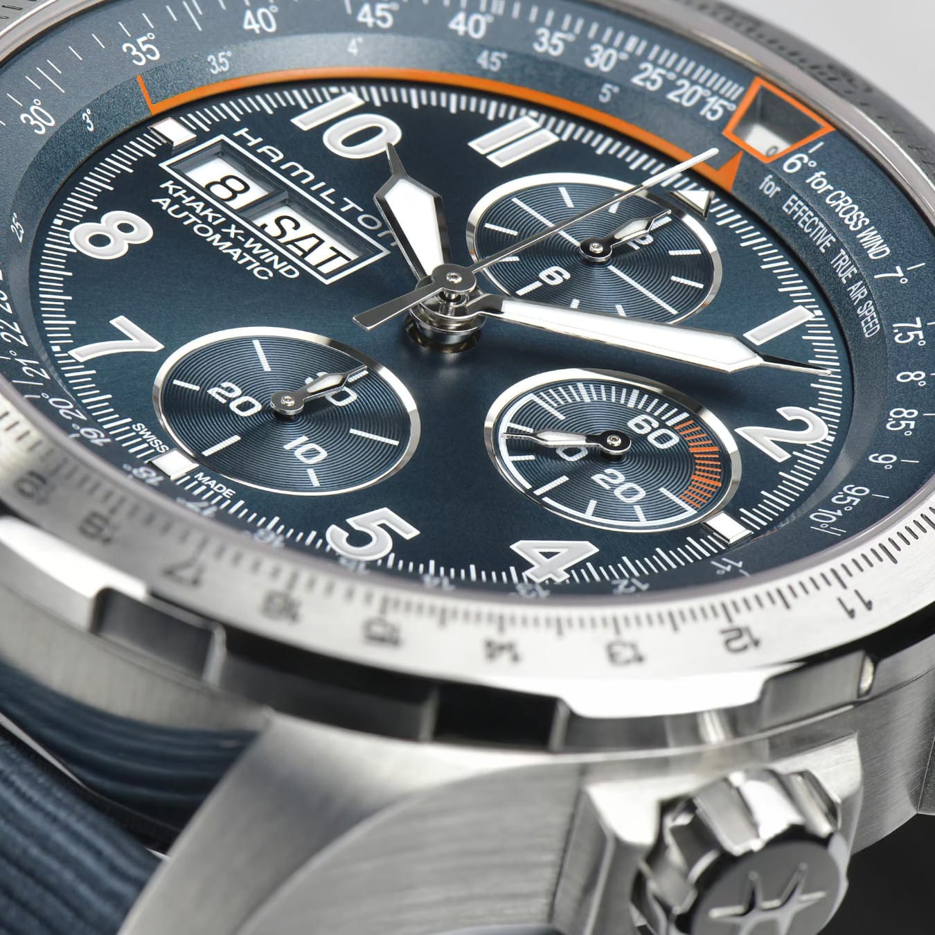 Hamilton H77906940 Khaki Aviation X-Wind Auto Chrono 45mm
