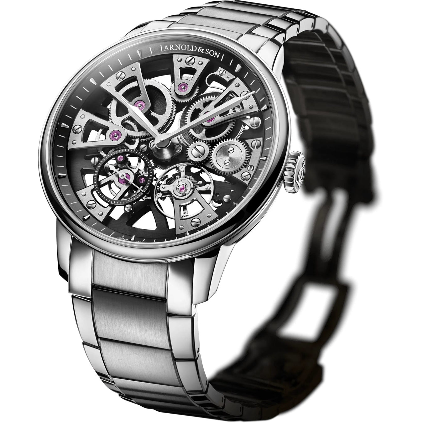 Arnold & Son 1NEGS.B01A.S135D Chronometry Nebula 40 Steel