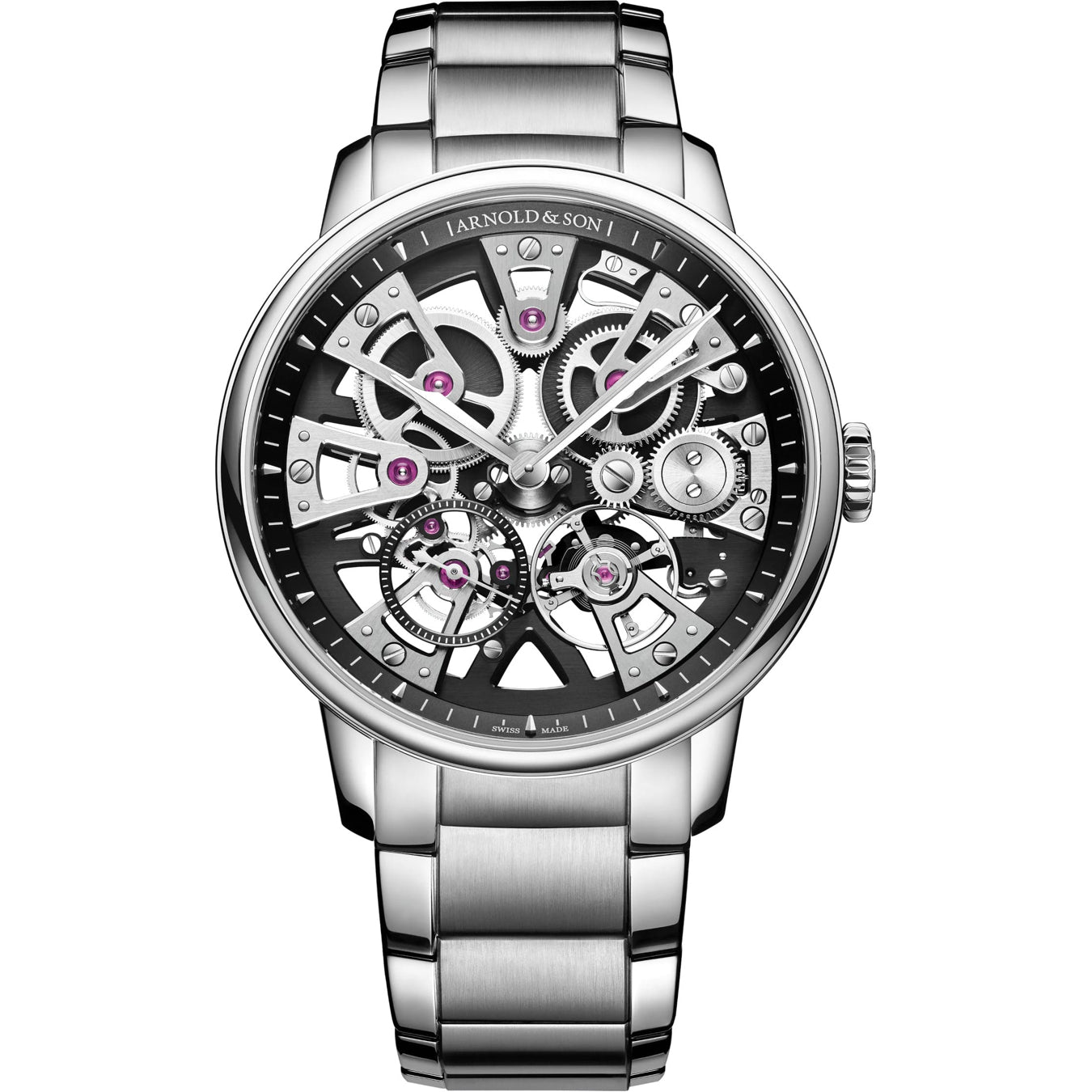 Arnold & Son 1NEGS.B01A.S135D Chronometry Nebula 40 Steel