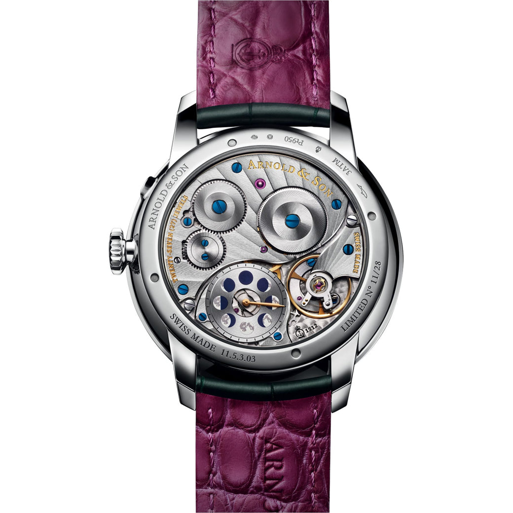 Arnold & Son 1GLBX.F01A.C285X Perpetual Moon 41.5 Platinum