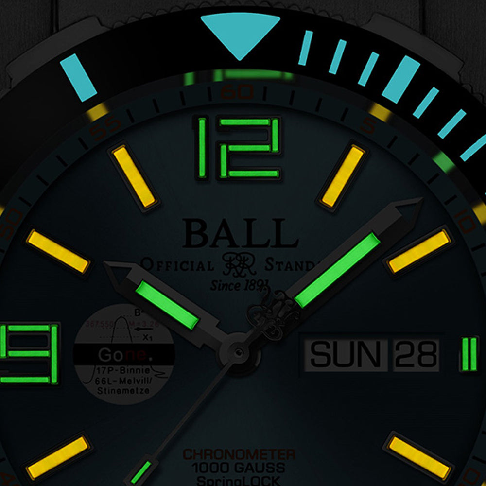 Ball DM2236A-S2CJ-IBE Engineer Hydrocarbon Spacemaster II 42mm