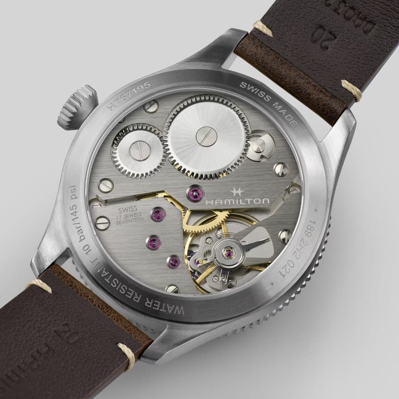Hamilton H76719530 Khaki Aviation Pilot Pioneer 43mm