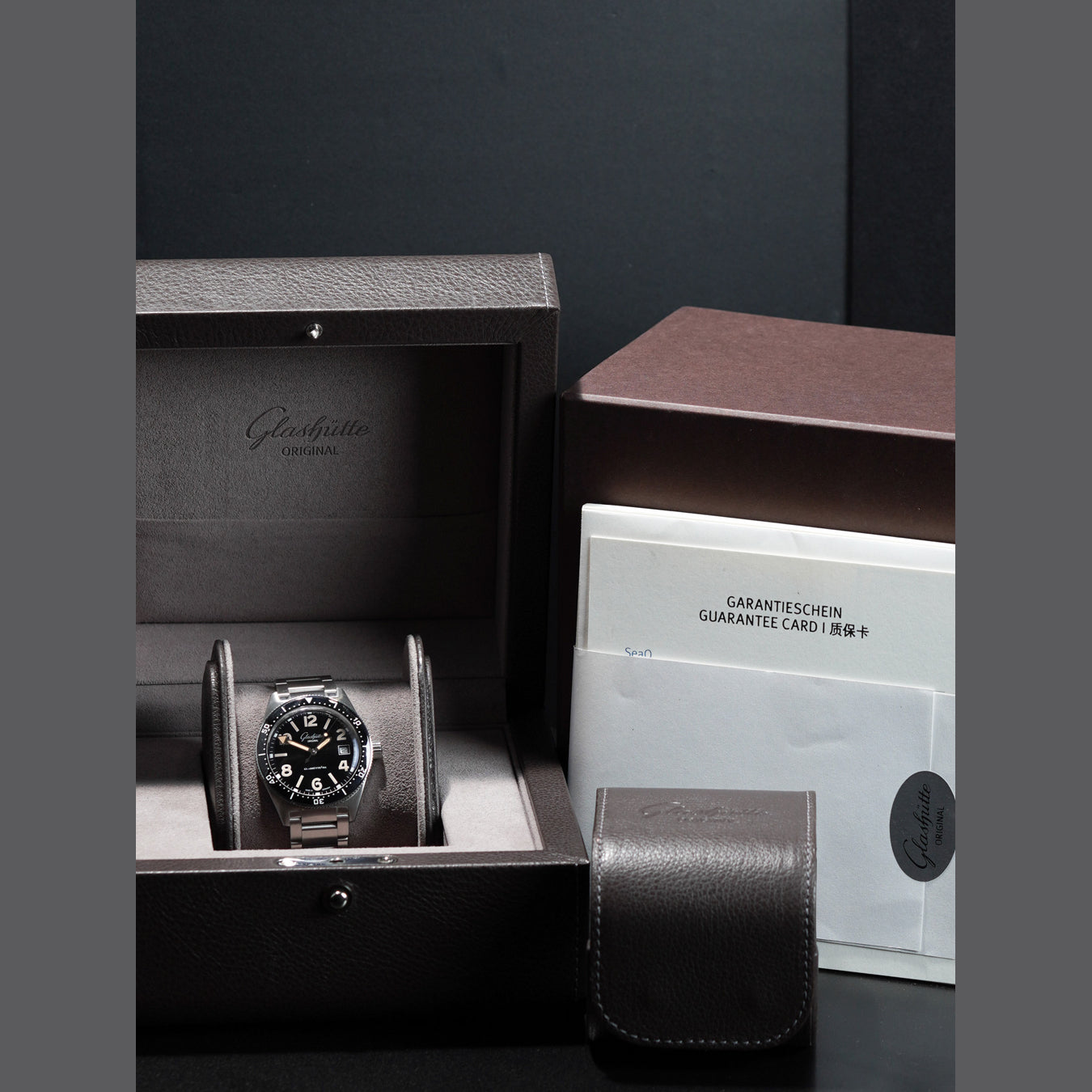 Glashütte Original SeaQ on Bracelet 1-39-11-06-80-70