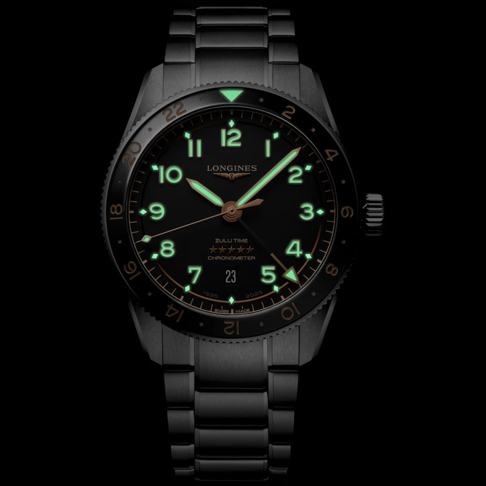 Longines L3.812.4.50.6 Spirt Zulu Time
