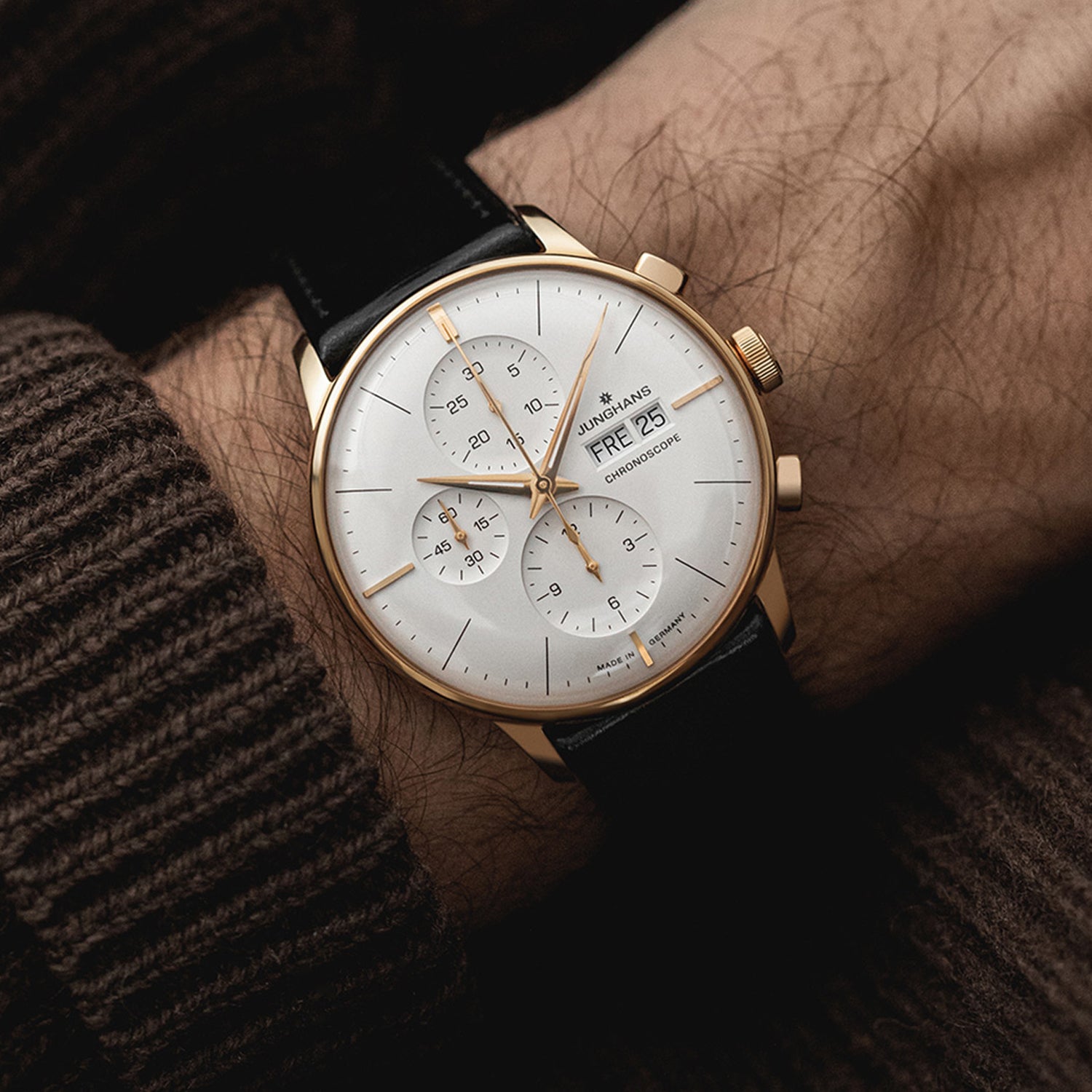 Junghans Meister Chronoscope English Date 027/7023.03