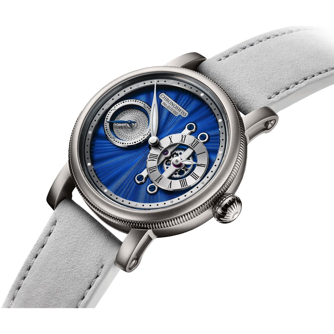 Chronoswiss CH-5023M-BLSI Strike Two Stellar Blue