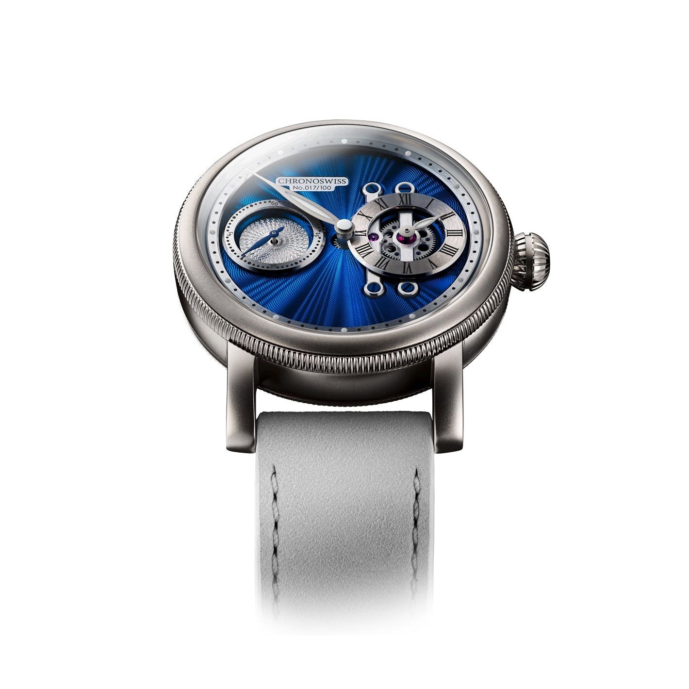 Chronoswiss CH-5023M-BLSI Strike Two Stellar Blue
