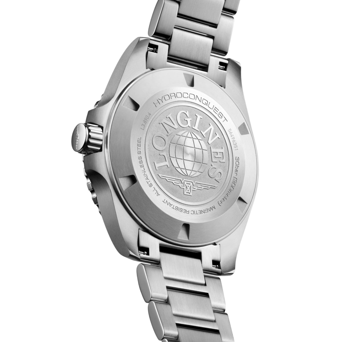Longines L3.890.4.06.6 Hydroconquest GMT 43mm Green Dial