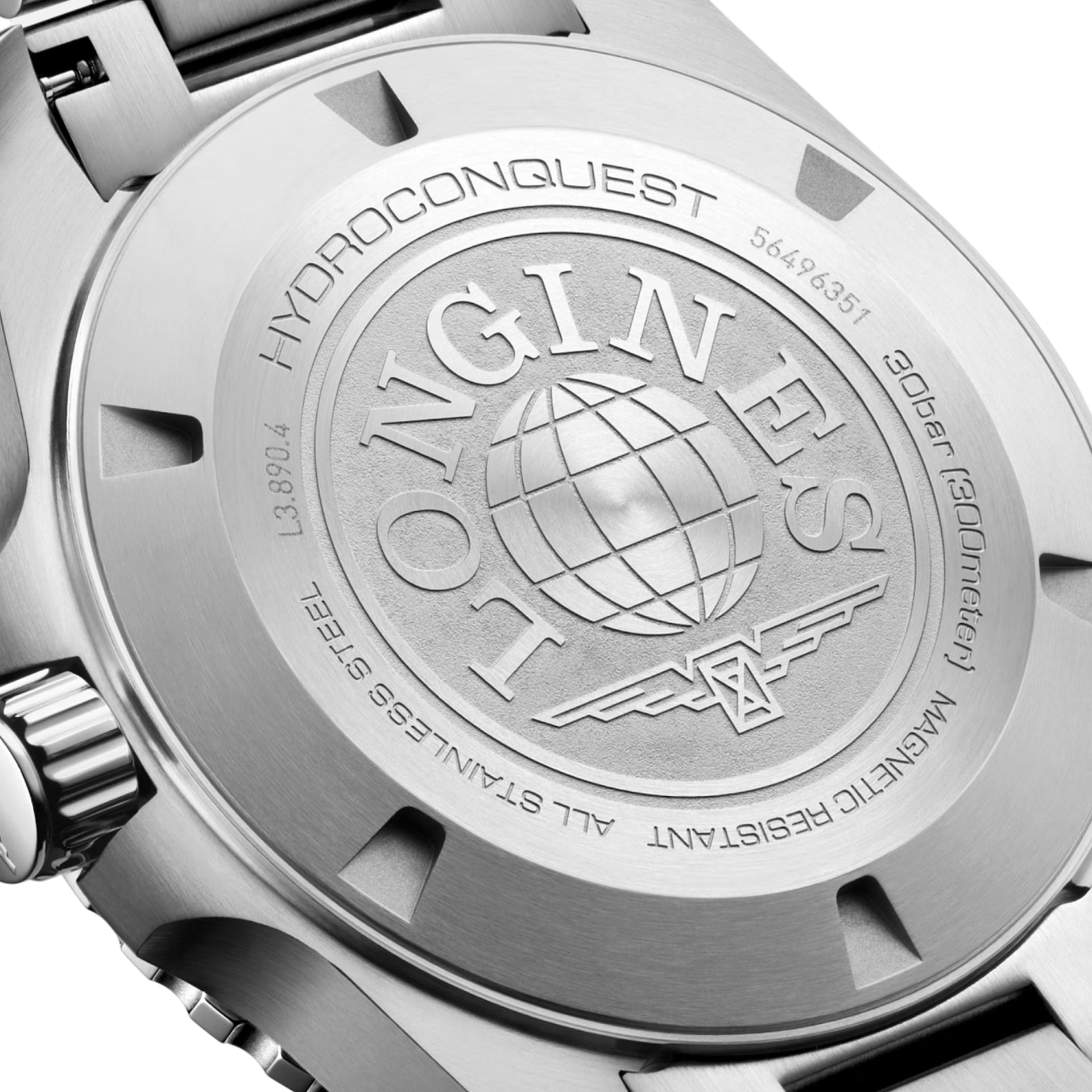 Longines L3.890.4.06.6 Hydroconquest GMT 43mm Green Dial