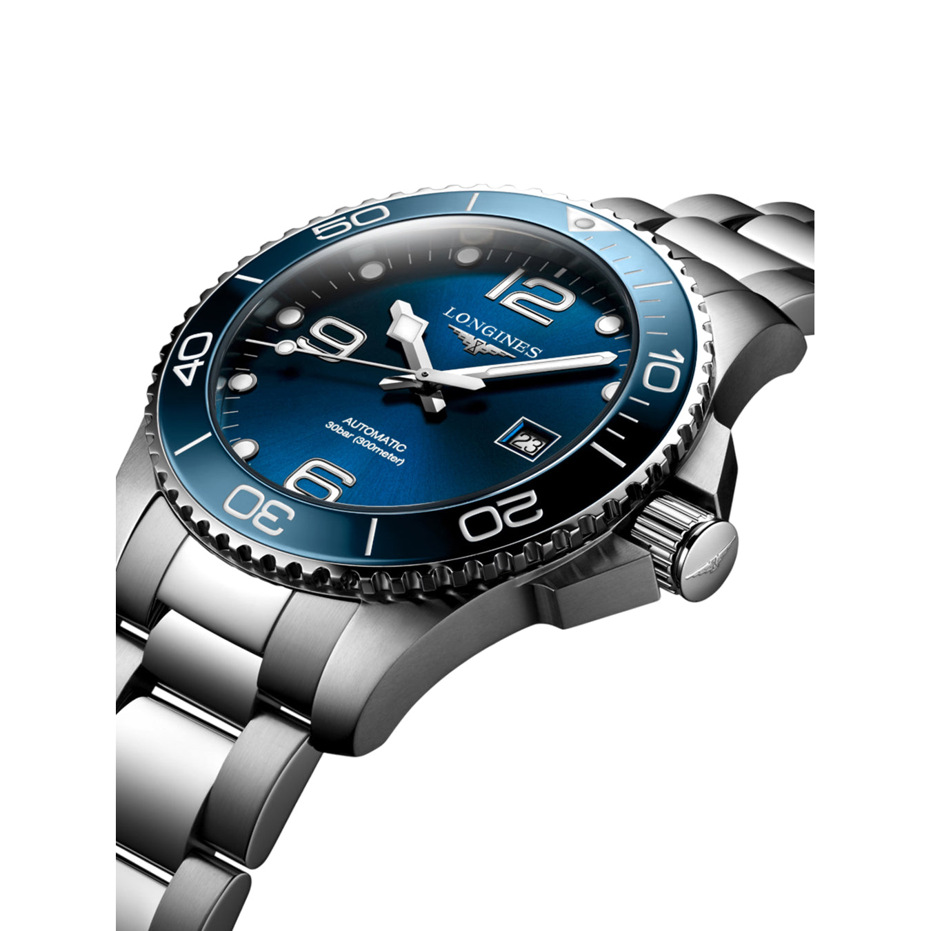 Longines Hydroconquest 43mm Blue Dial on Bracelet L3.782.4.96.6
