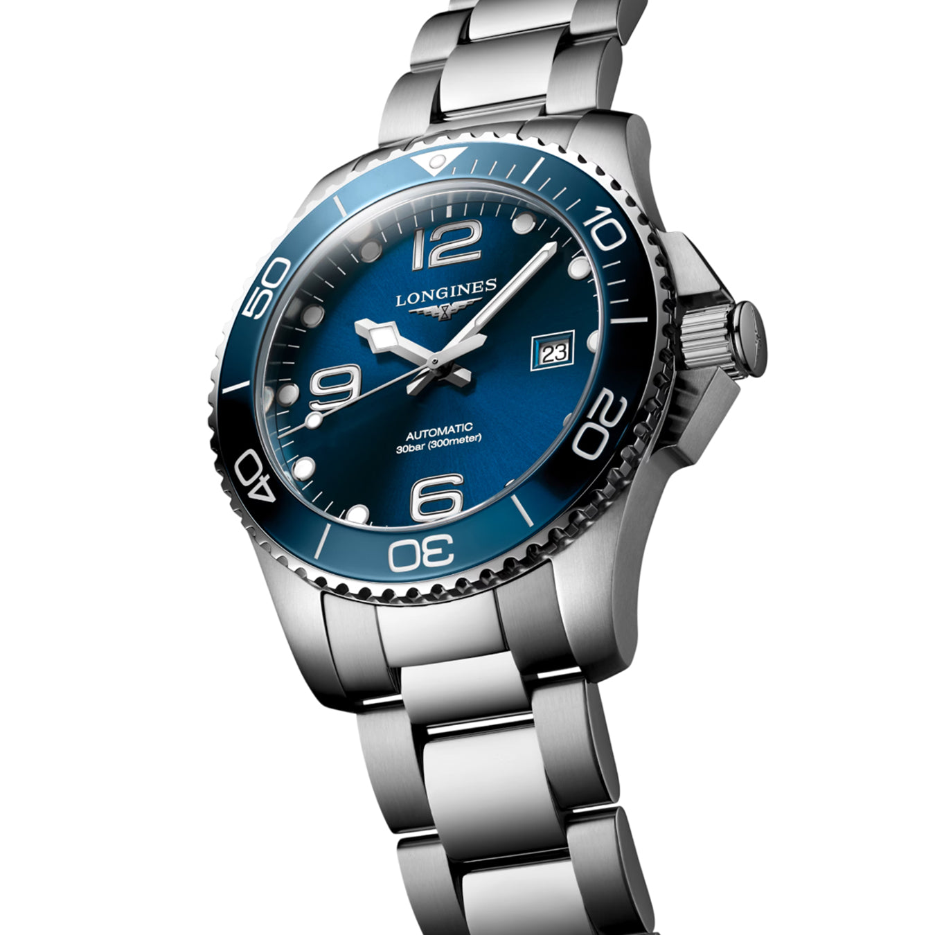 Longines Hydroconquest 43mm Blue Dial on Bracelet L3.782.4.96.6