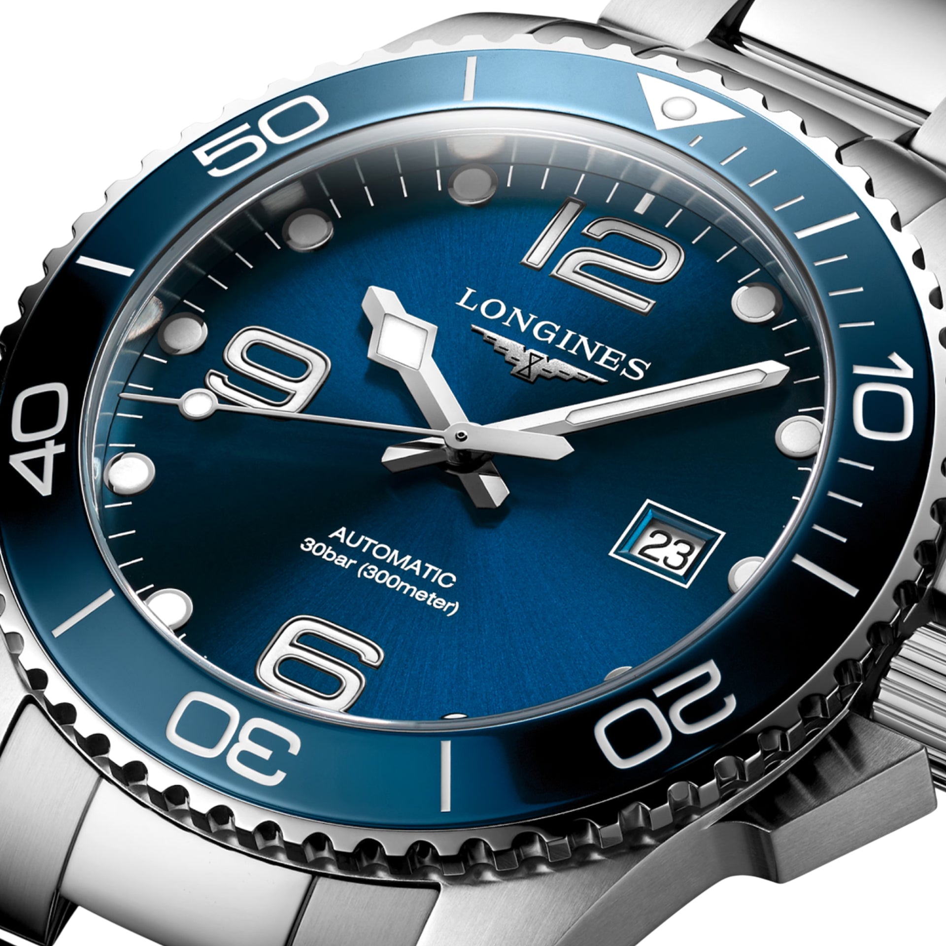 Longines Hydroconquest 43mm Blue Dial on Bracelet L3.782.4.96.6