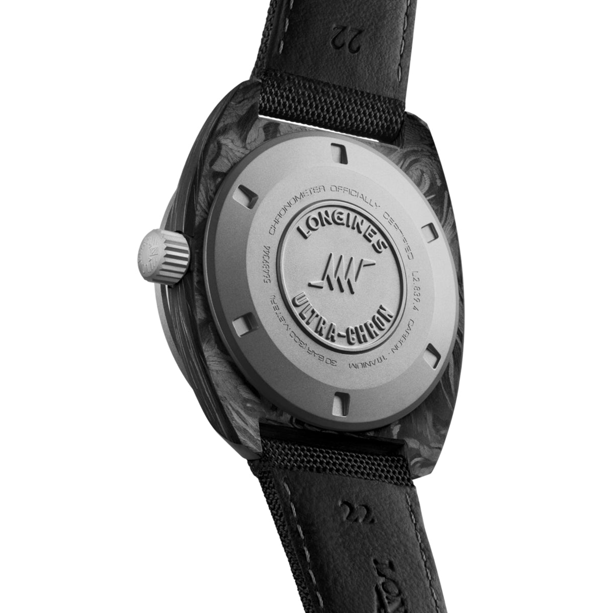 Longines L2.839.4.52.2 Ultra-Chron Carbon