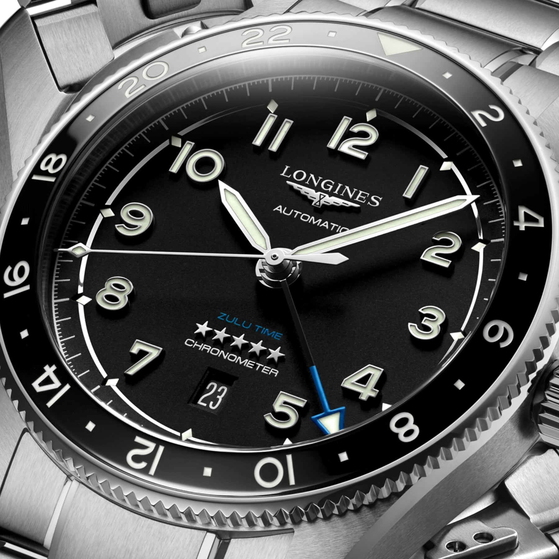 Longines Spirit Zulu Time L3.812.4.53.6