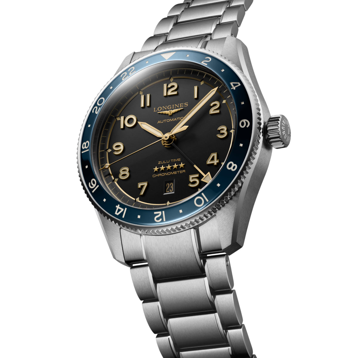 Longines L3.812.4.60.6 Spirt Zulu Time