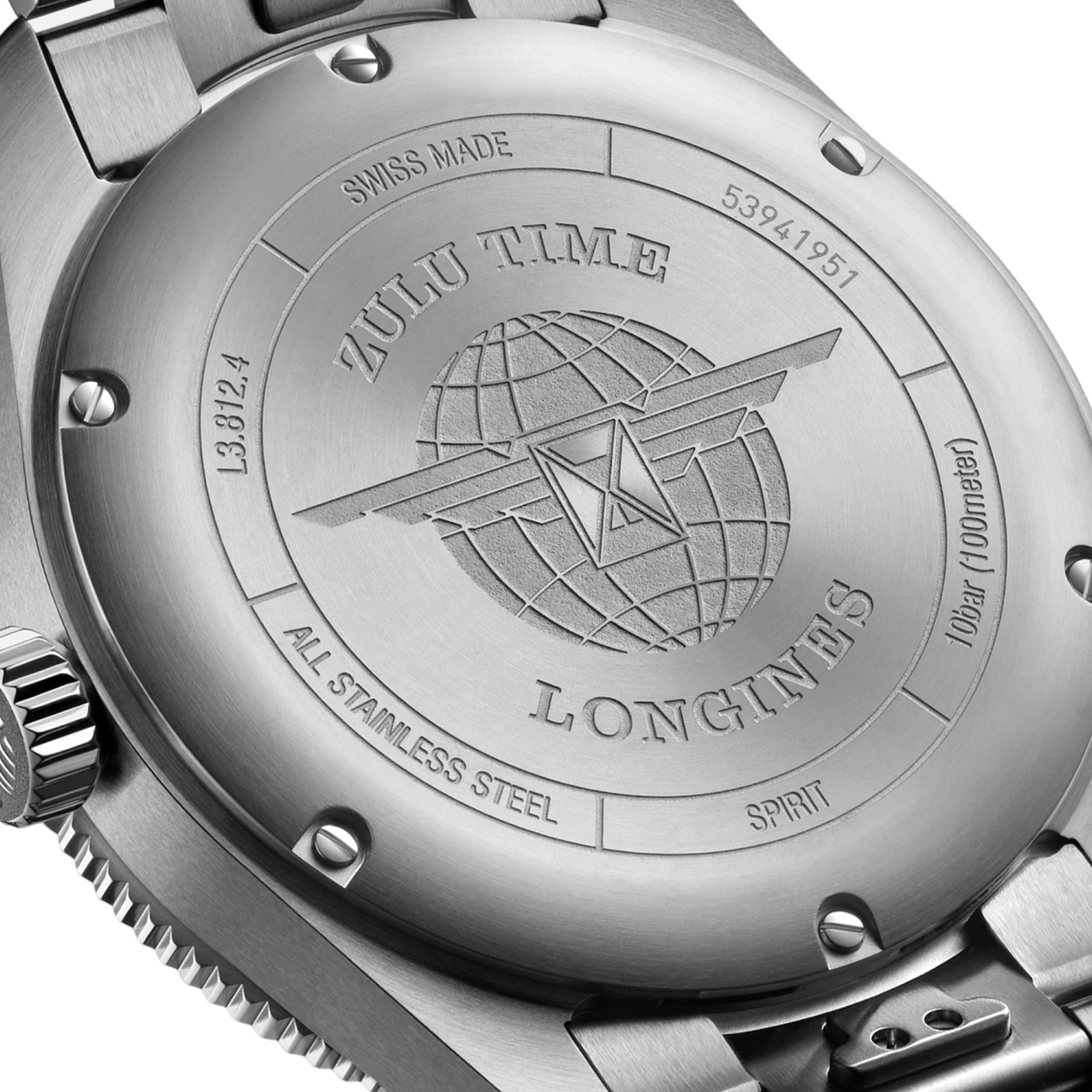 Longines L3.812.4.60.6 Spirt Zulu Time