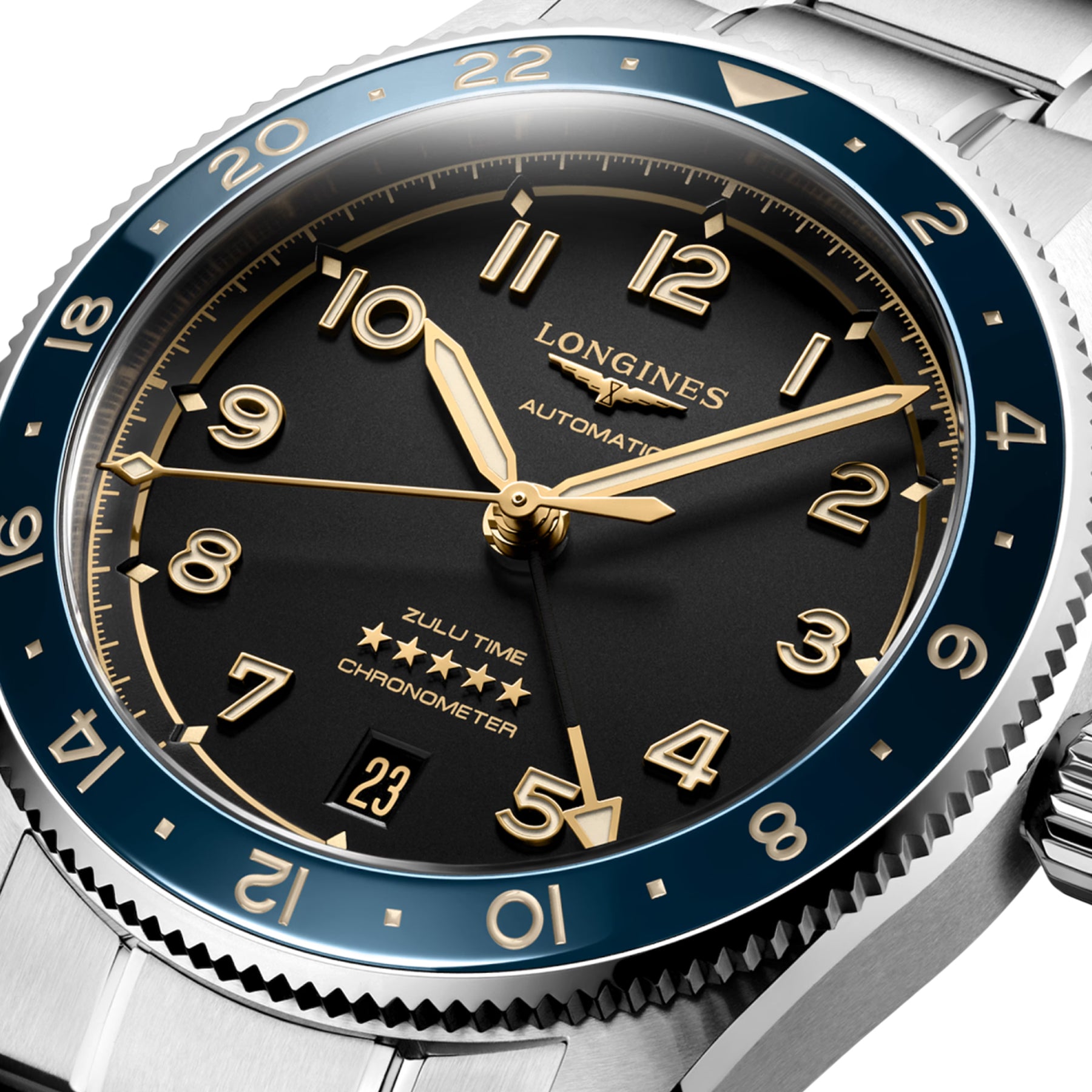 Longines L3.802.4.60.6 Spirt Zulu Time