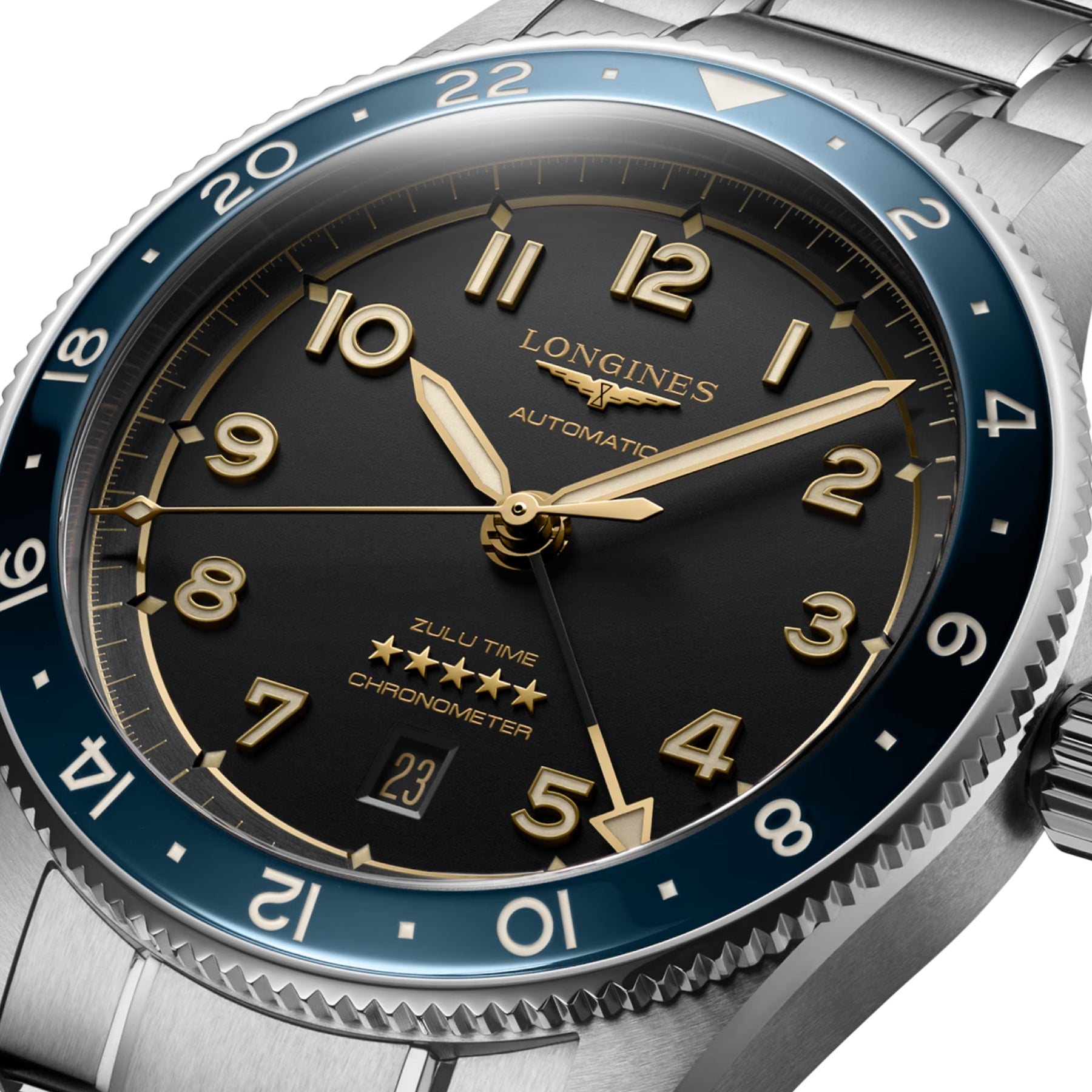 Longines L3.812.4.60.6 Spirt Zulu Time
