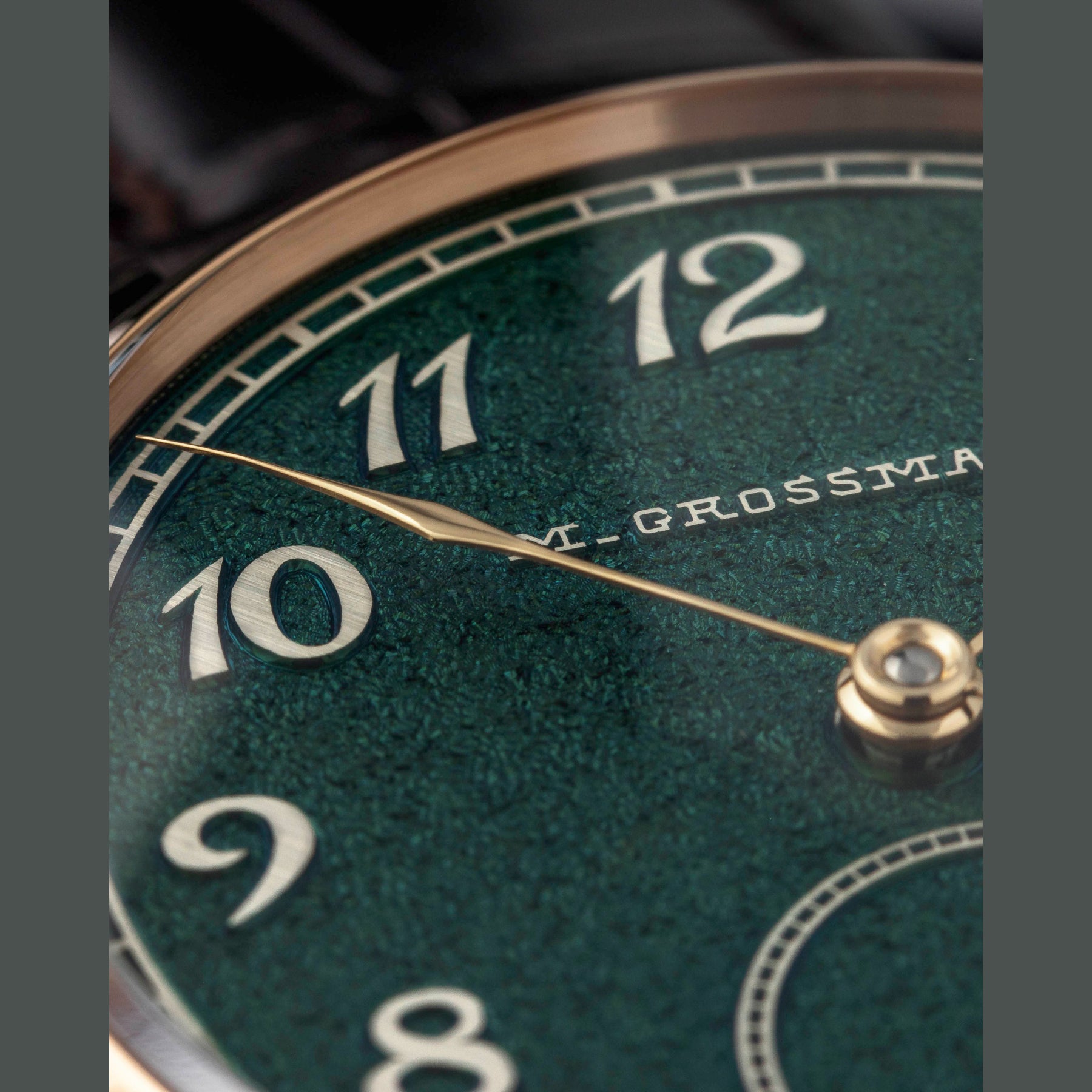 Moritz Grossmann MG-003864 Tremblage Green Rose Gold